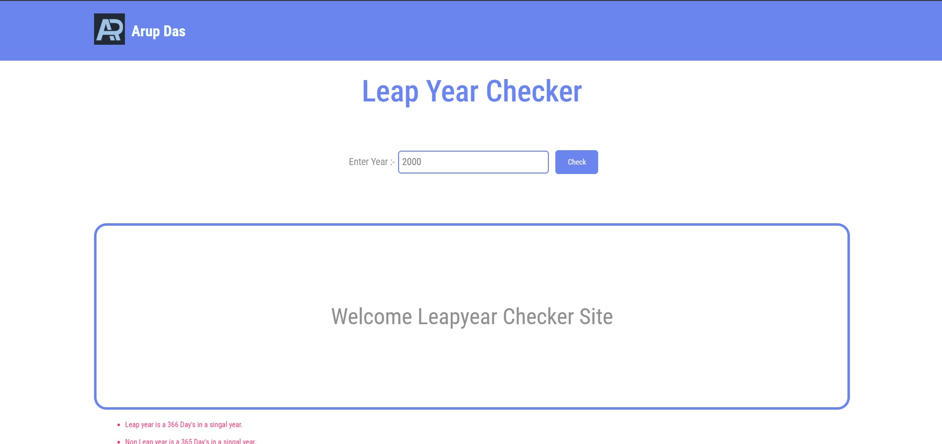 Leapyear Calculator Img